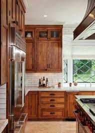 can a stained wood kitchen look fresh