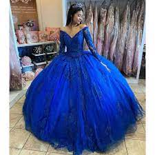 royal blue quinceanera dresses ball