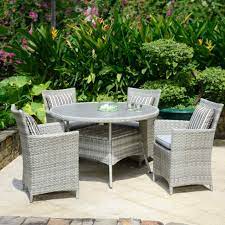 small 4 seater outdoor table and chairs