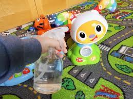 to clean and disinfect toys naturally