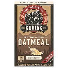 kodiak 12g protein instant oatmeal