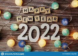 Happy New Year 2022 Decorate with LED ...