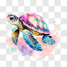 Abstract Sea Turtle Png