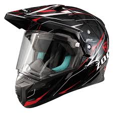Zoan Helmets Synchrony Street Hawk Graphic Dual Sport Helmet