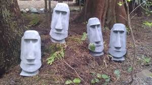 Easter Island Heads Made From A