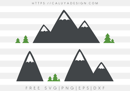 These icons are easy to access through iconscout plugins. Free Minimal Mountain Shape Svg Png Eps Dxf By Caluya Design