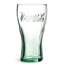 Coca Cola Green Glasses 16oz 460ml