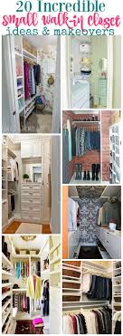 If what you are looking for is a gorgeous built in that gives you drawers, shelving and jewelry storage…. 20 Incredible Small Walk In Closet Ideas Makeovers The Happy Housie