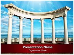 Ancient Greek Columns Powerpoint Template Is One Of The Best