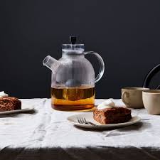 Glass Teapot With Strainer Infuser