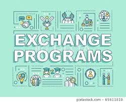 exchange programs word concepts banner