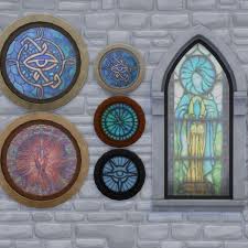 Stained Glass Windows Sims 4