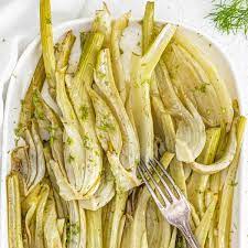 easy roasted fennel the plant based