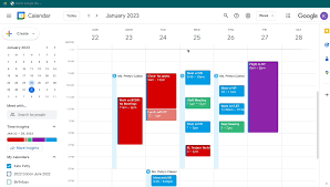 google calendar gives 6 scheduling