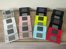 The console plays ds and game boy advance games. My Nintendo Ds Lite Collection Of All The Original Colours Nds