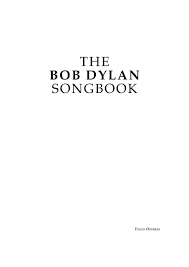 the bob dylan songbook