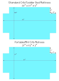 Crib Size Bed Dimensions