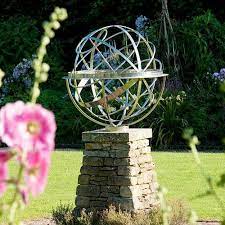 inox sculpture armillary sphere