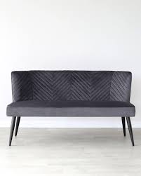 Available in a whole host of modern shades of faux leather, you just need to decide whether you would like a bench with or without a. Dining Benches Dining Benches With Back From Danetti