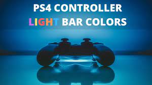 ps4 light bar colors meaning full