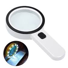 Magnifying Glass With 12 Led Lights 30x