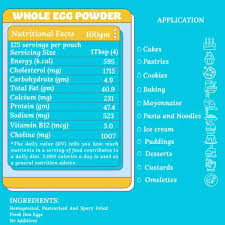 whole egg powder standard at rs 699