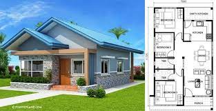 Three Bedroom Bungalow House Plans