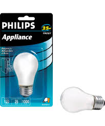 25 Watt 120 Volt A15 Appliance Light Bulb City Mill