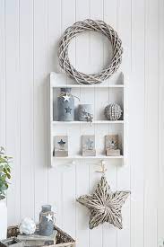 Provincetown White Wall Shelf With 2