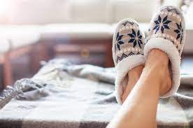 why wearing slippers at home is good