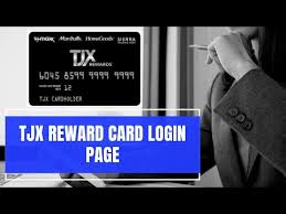 how to login tj ma credit card or tjx