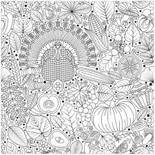 Turkey's are interesting creatures and symbolize a plentiful abundant harvest at thanksgiving. Thanksgiving Coloring Pages For Adults