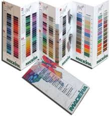 Madeira Rayon Color Card With Thread Strands Generic