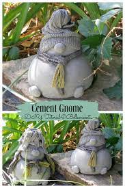 Fun Cement Gnome Diy Tutorial Garden