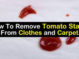 3 easy ways to remove tomato stains