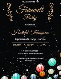 6 farewell party invitations jpg