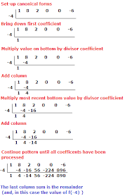 How Do You Use Synthetic Division And