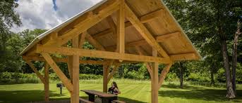 the rochester timber frame pavilion