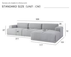 grey velvet fabric corner sofa