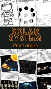 solar system worksheets great