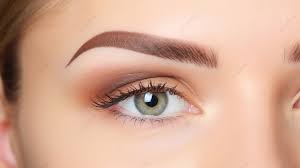 brown eye makeup background picture
