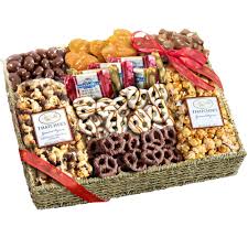 california fruit gifts chocolate and crunch grande gourmet snack gift tray walmart