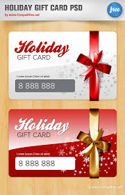 You can offer a birthday gift certificate to your loved ones as a memorable item for their special day. Holiday Gift Card Psd Template Free Psd Files