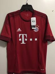 See actions taken by the people who manage and post content. Adidas Bayern Munich Home 2015 16 Red White Jersey Size M Men S Only For Sale Online