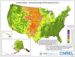 Windexchange U S Average Annual Wind Speed At 30 Meters