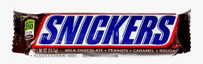 Clip Art Picture Of A Snickers Bar Free Transparent