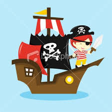 Coloring pirate schooners and galleys is a pleasure for both. Cartoon Pirate Kid Ship Stock Vector Art 16521331 Pirata Desenho Desenhos Infantis Festa De Piratas