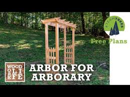 How To Build A Cedar Arbor For Arborary
