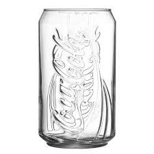 Coca Cola Can Shaped Beverage Glass