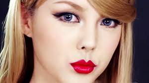 taylor swift makeup transformation